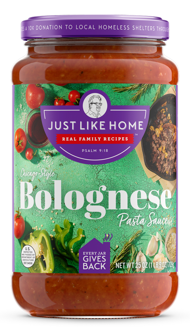 Just Like Home Real Family Recipes, Chicago-Style Bolognese Pasta Sauce